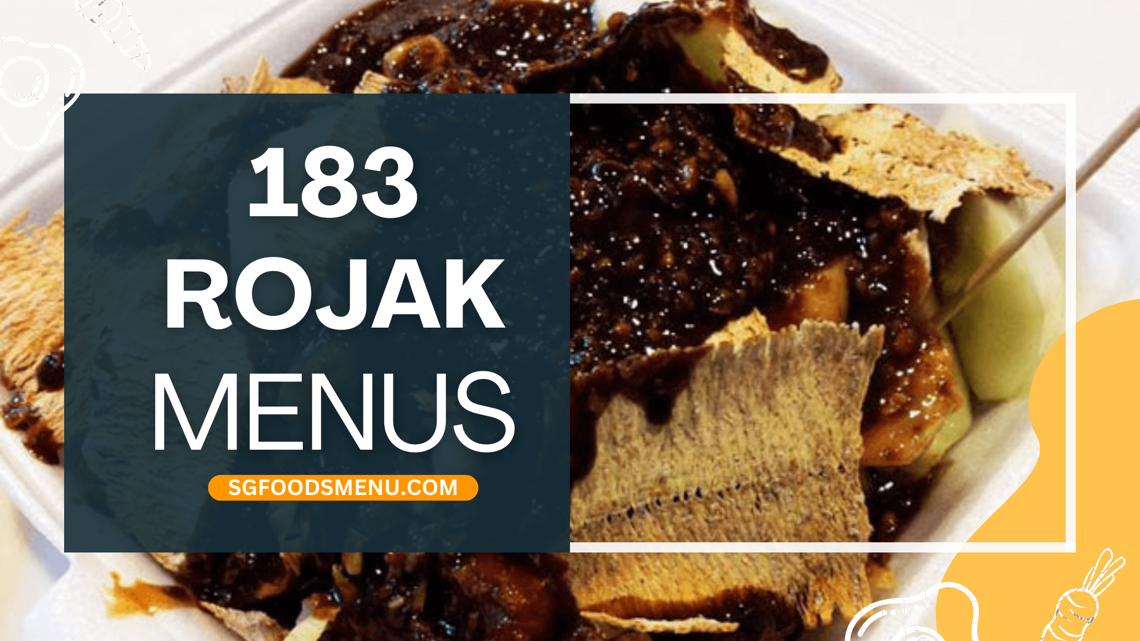 183 Rojak Menu