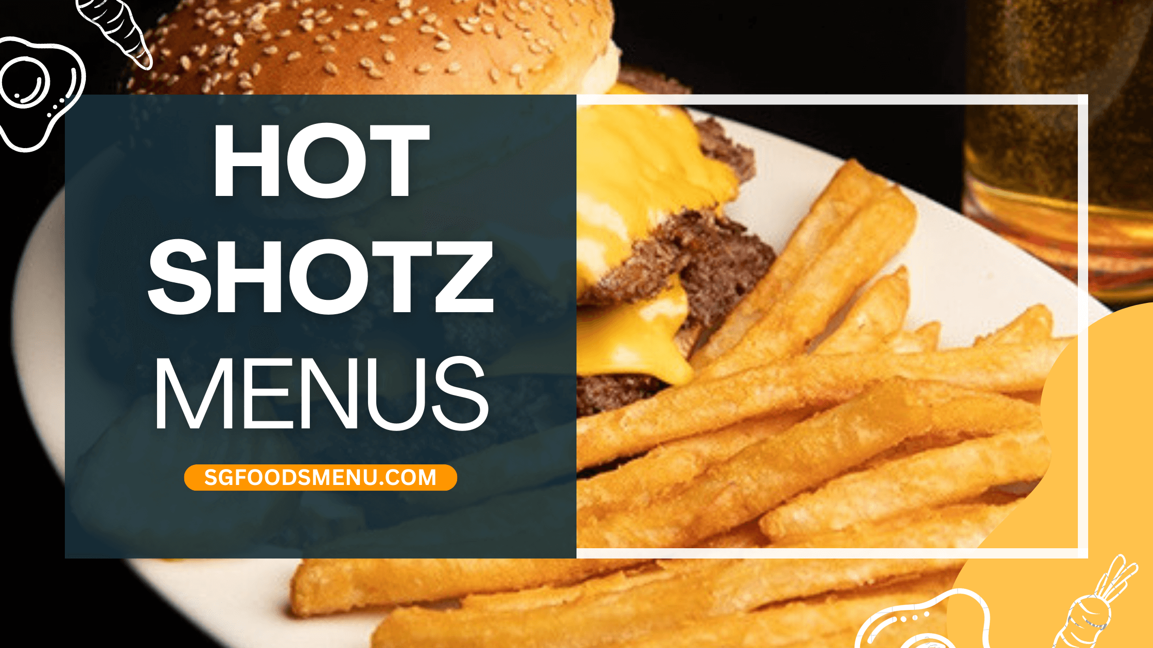 Hot Shotz menu