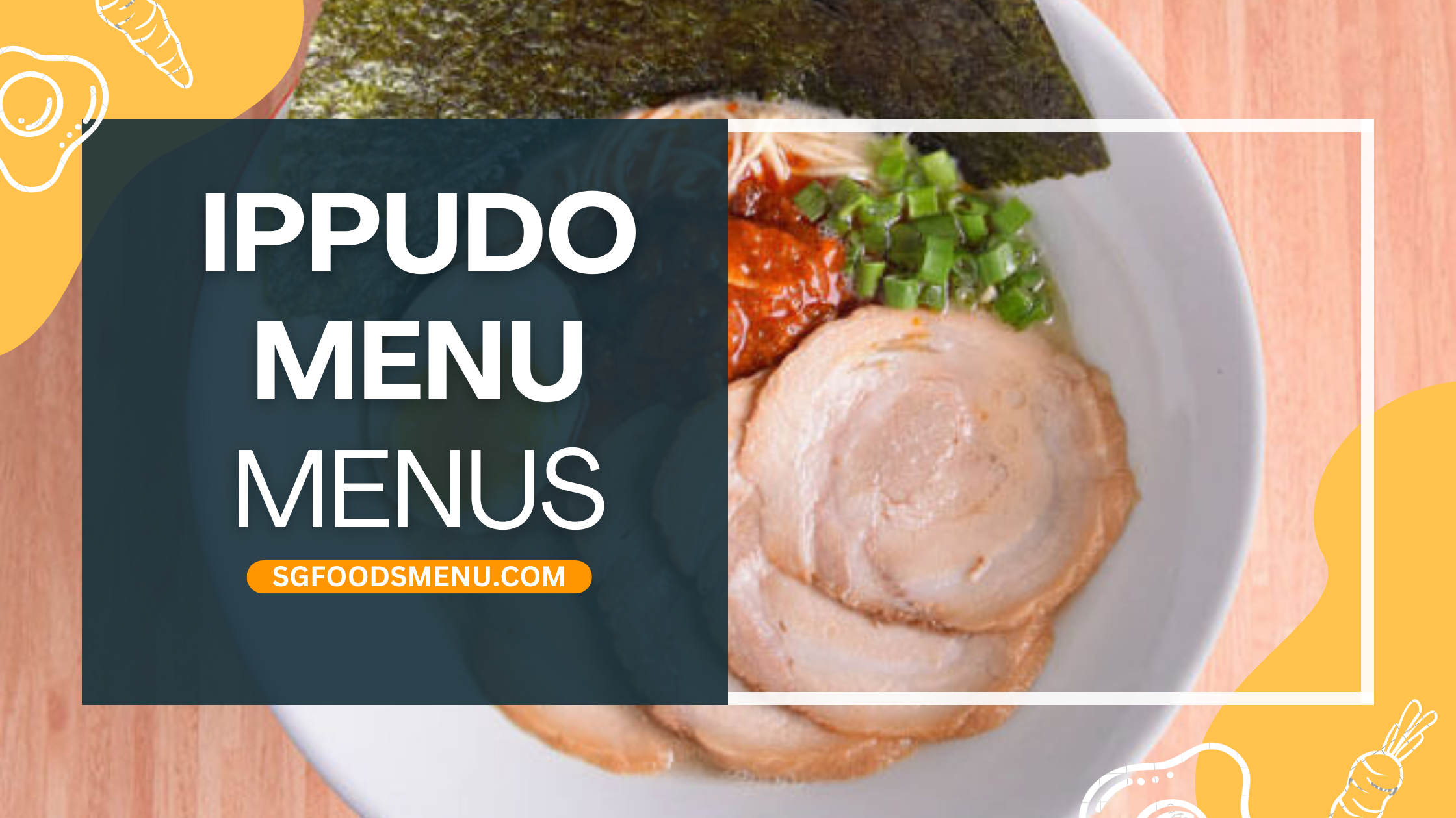 Ippudo Menu