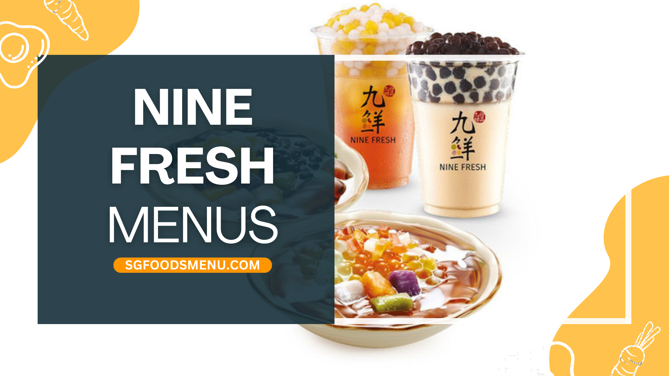 Nine Fresh Menu