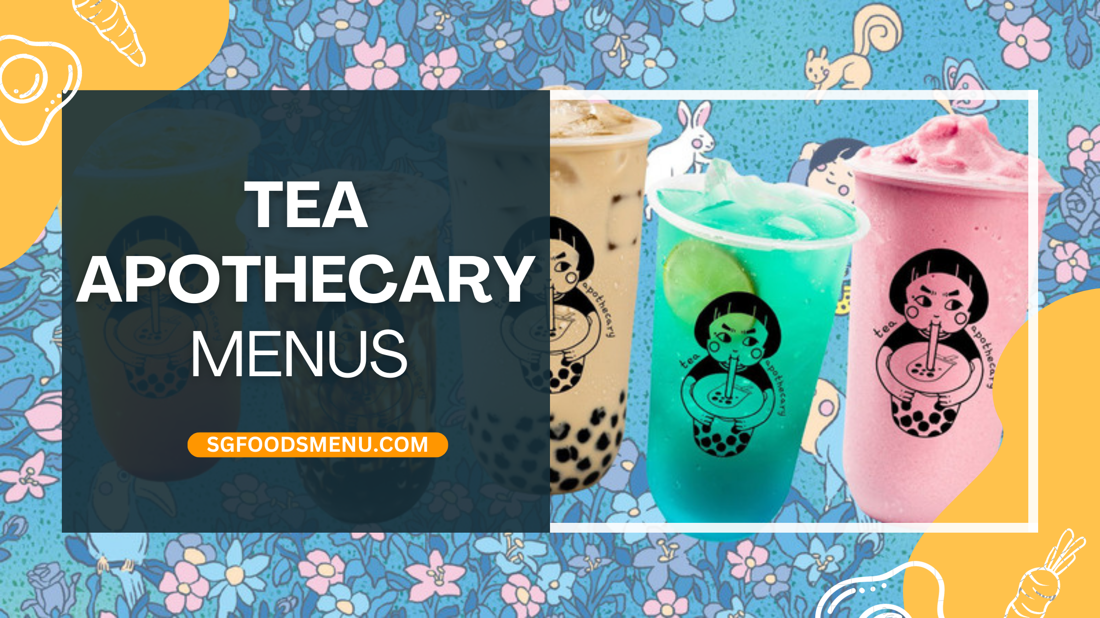 Tea Apothecary Menu