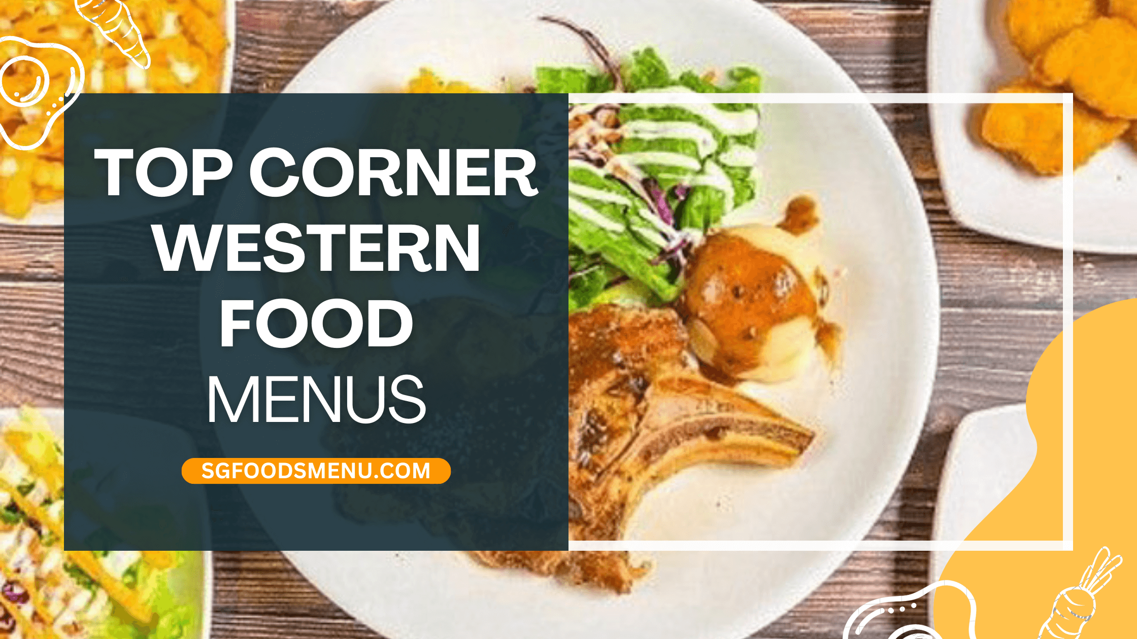 Top Corner Western Food menu