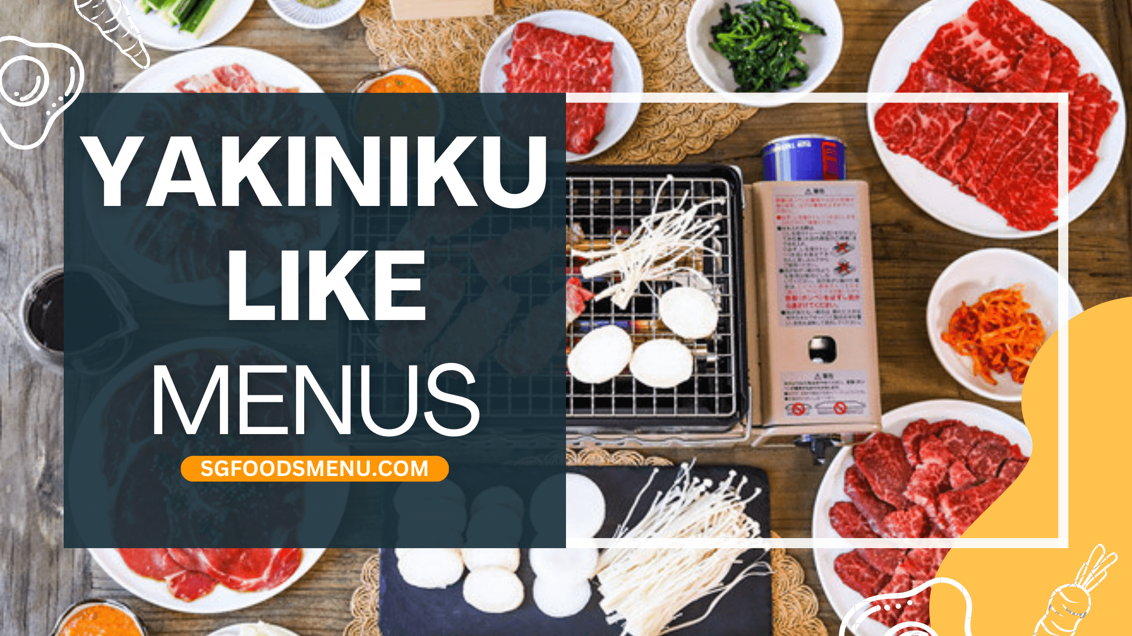 Yakiniku Like Menu