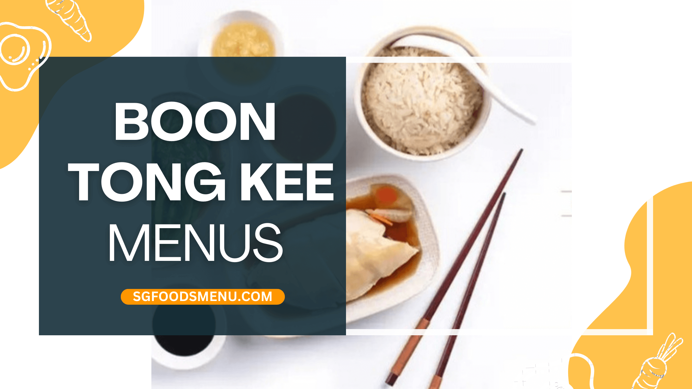 boon tong kee menu