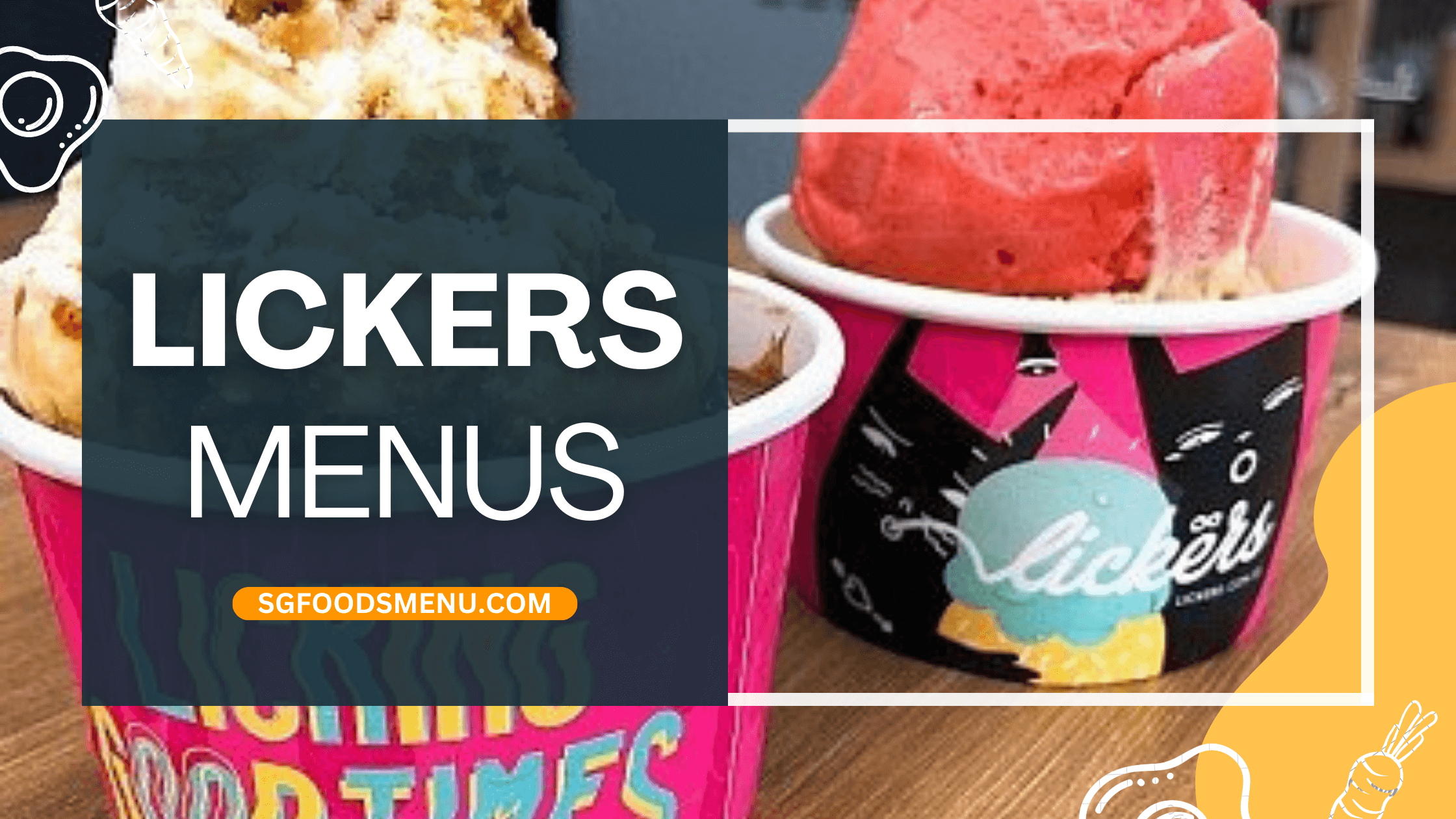 lickers menu